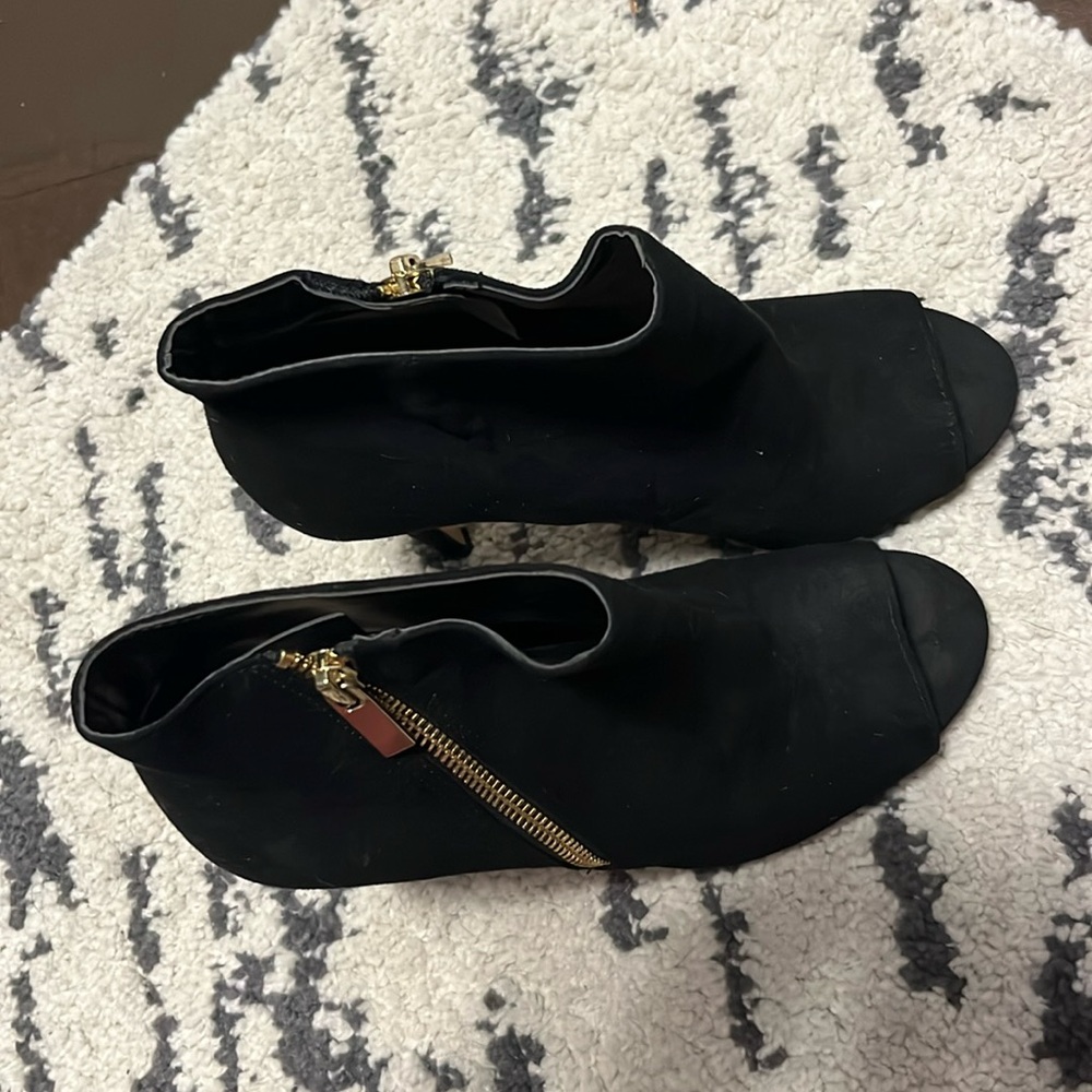 Open toe heel booties - Picture 2 of 6